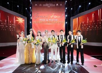Nguyễn Đình Tuấn Kiệt và Trần Trân Mỹ Linh đăng quang Miss & Mister Celebrity Vietnam 2025